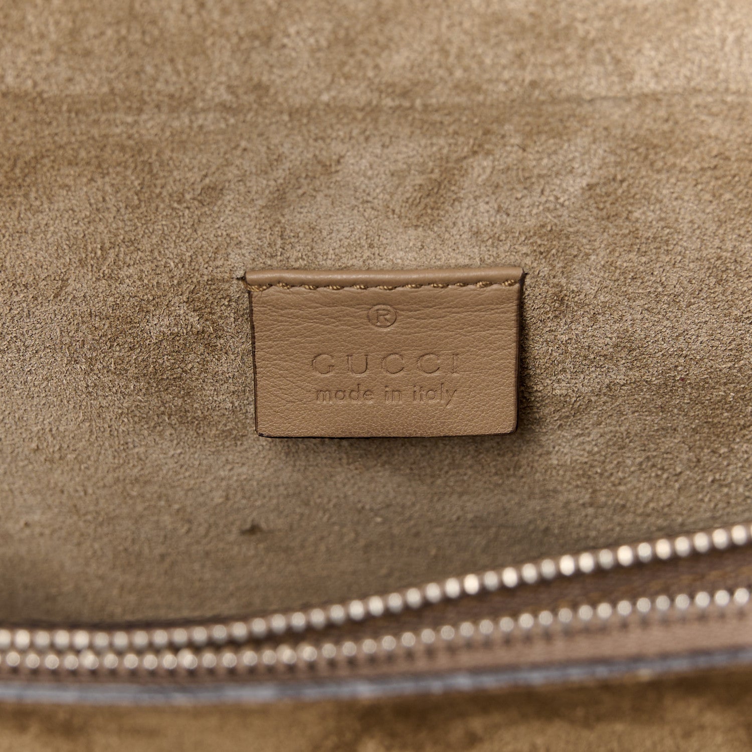 Gucci GG Supreme Monogram Small Dionysus Shoulder Bag Taupe 6 of 12