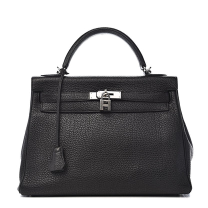 Hermes Togo Kelly Retourne 32 Black 1 of 41