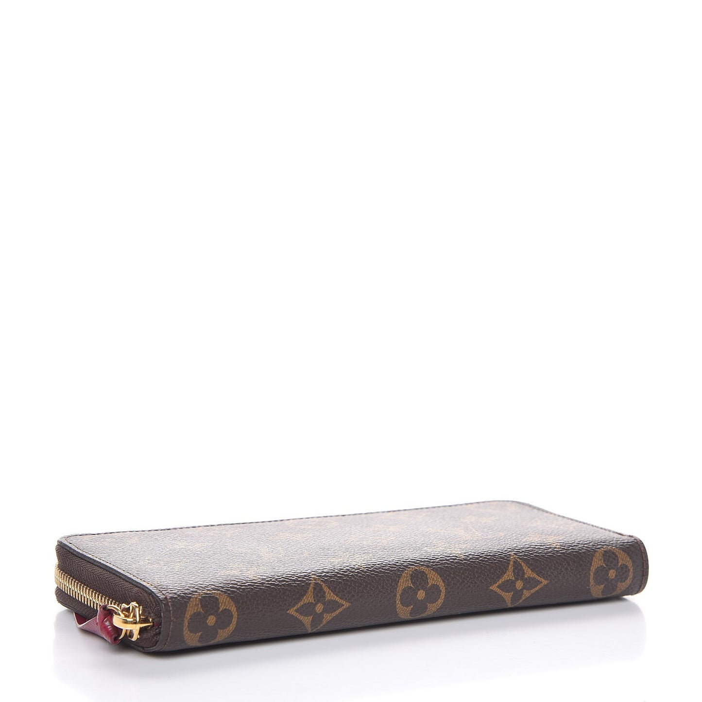 Monogram Clemence Wallet Fuchsia