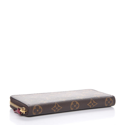 Louis Vuitton Monogram Clemence Wallet Fuchsia 4 of 7