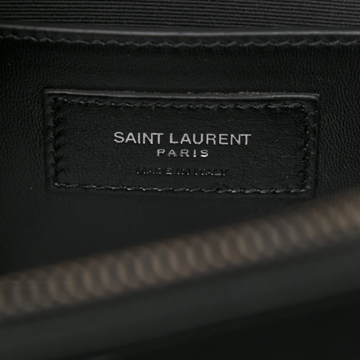 Calfskin Mixed Matelasse Triquilt Large Monogram Satchel Black