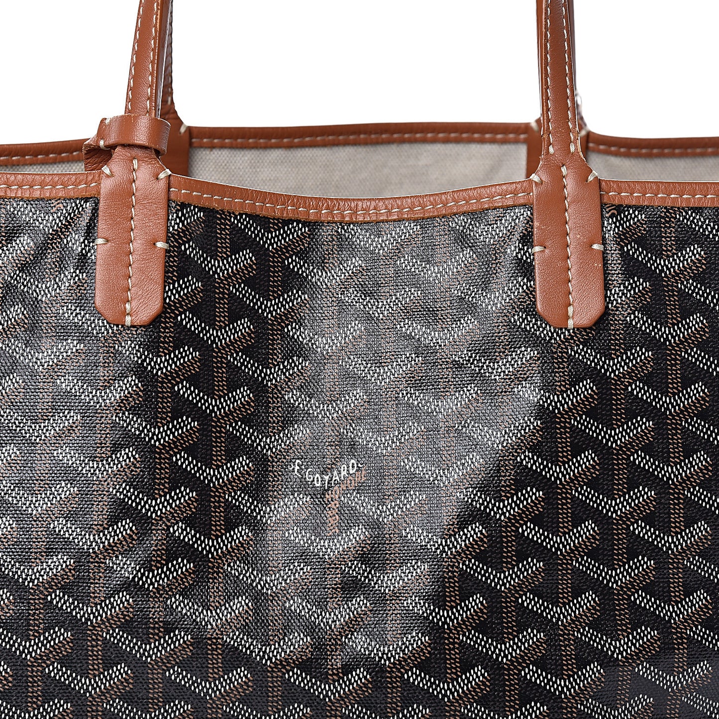 Goyardine Saint Louis PM Black Gold