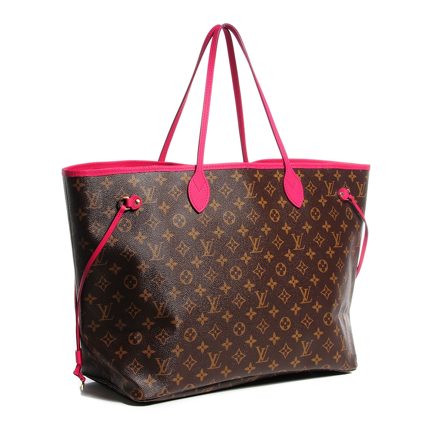 Louis Vuitton Monogram Articles de Voyage Ikat Neverfull GM Rose Indien 3 of 7