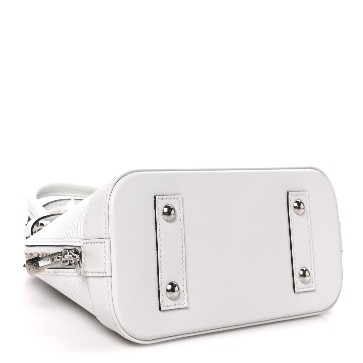 Louis Vuitton Epi Alma BB White 4 of 9