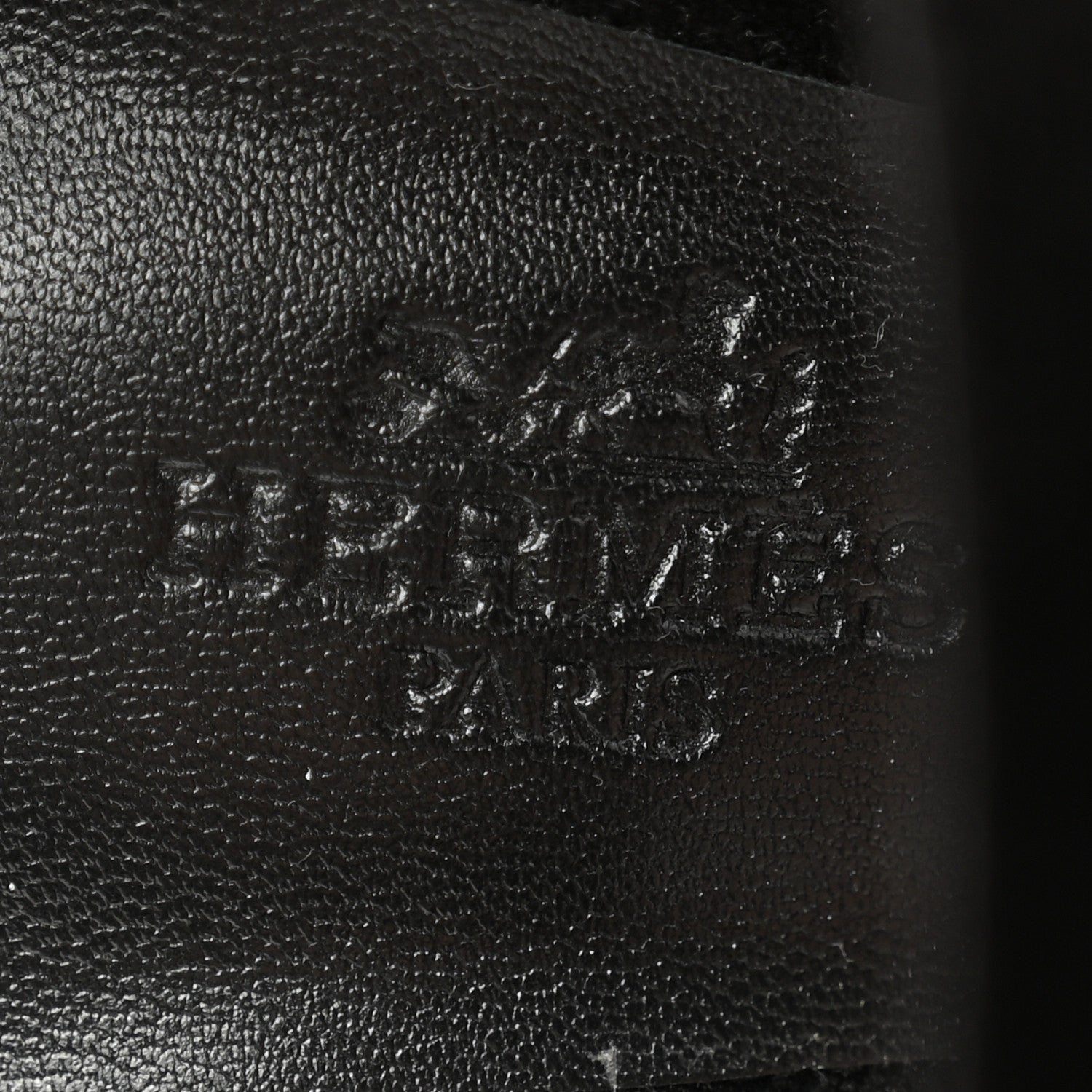 Hermes Velvet Jazz 90 Sandals 36.5 Black 7 of 10