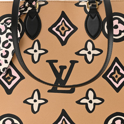 Louis Vuitton Monogram Giant Wild At Heart Onthego GM Arizona 6 of 9