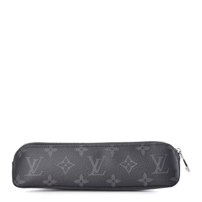Louis Vuitton Monogram Eclipse Elizabeth Pencil Pouch Black 1 of 6