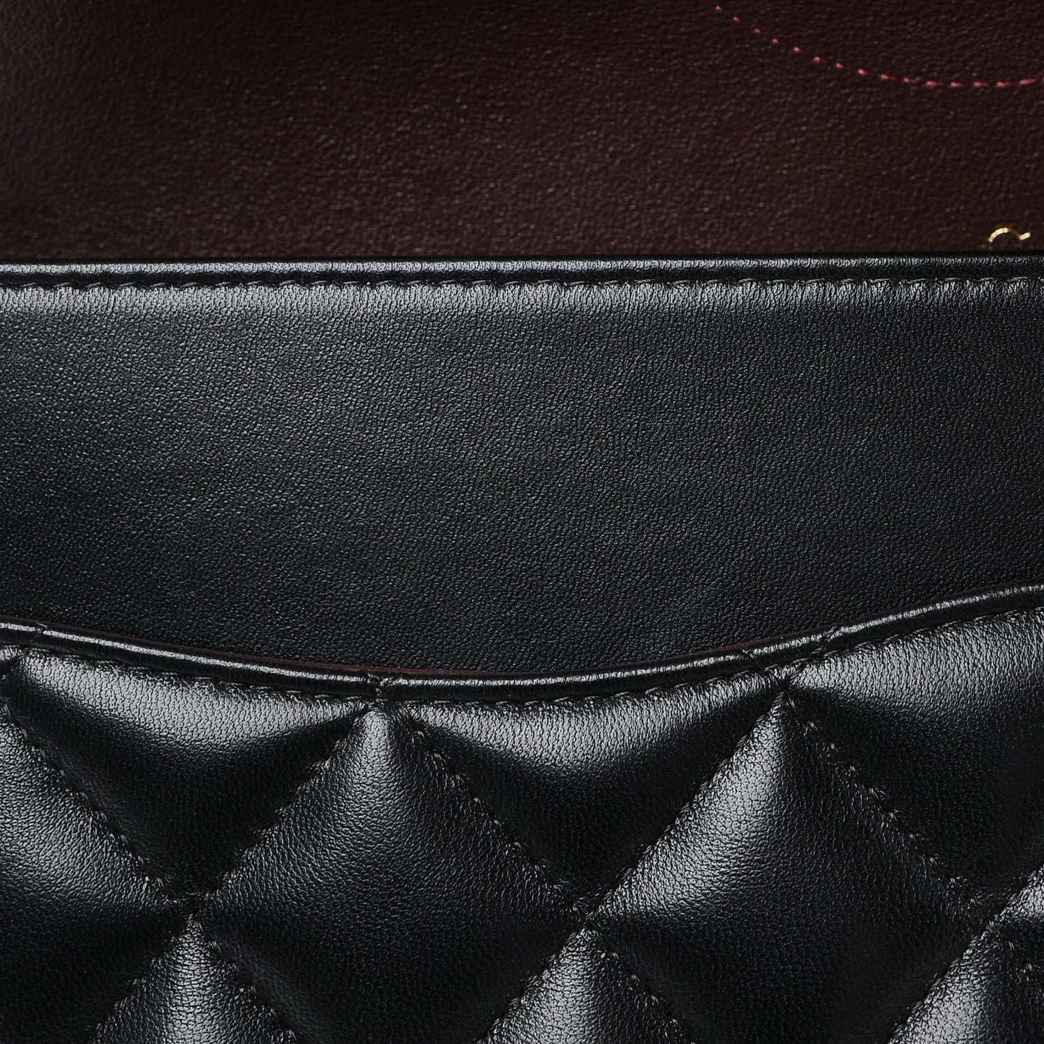 Chanel Lambskin Quilted Jumbo Double Flap Black 10 of 10