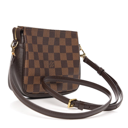 Louis Vuitton Damier Ebene Trousse Make Up Bag Pochette 2 of 9