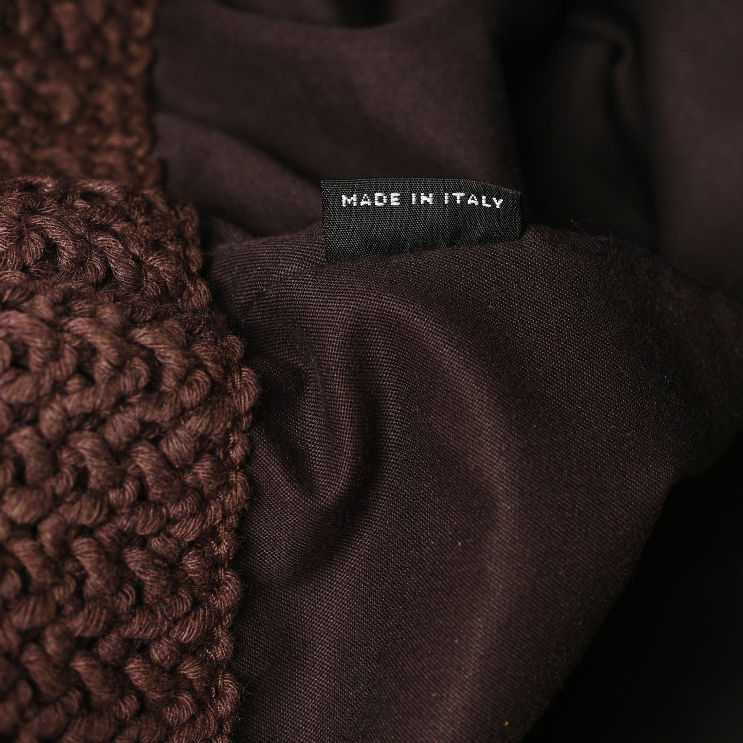 Raffia Crochet Stripe Tote Bag Cacao Celeste Natural