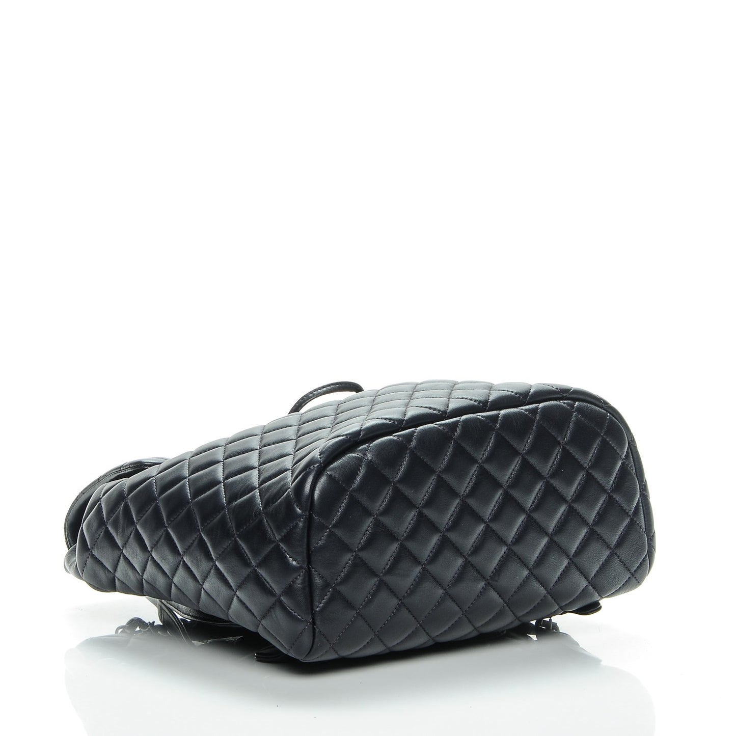 Lambskin Quilted Large Urban Spirit Backpack Dark Navy