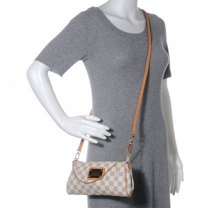 Louis Vuitton Damier Azur Eva Clutch 2 of 7