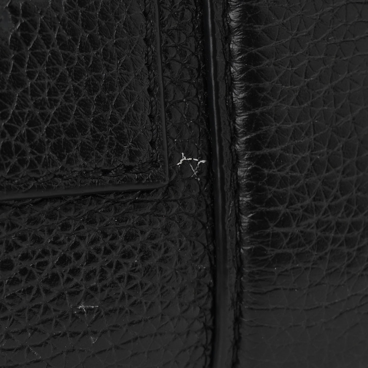 Marc Jacobs Grained Calfskin Small The Tote Bag Black 13 of 13