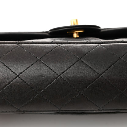 Chanel Lambskin Quilted Medium Double Flap Black 23 of 23