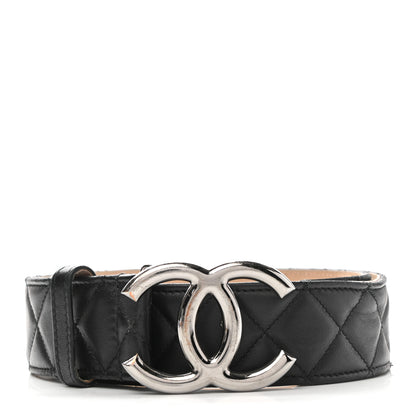 Chanel Lambskin Quilted CC Belt 70 28 Black 1 of 6