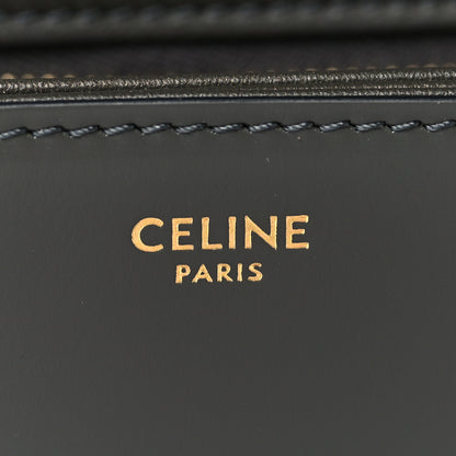Celine Shiny Calfskin Teen Cuir Triomphe Anthracite 5 of 8