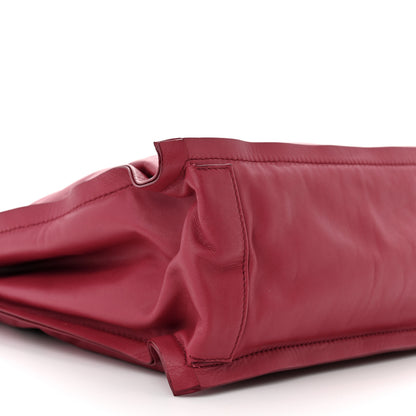 Salvatore Ferragamo Calfskin Viva Bow Tote Melagrana 10 of 11