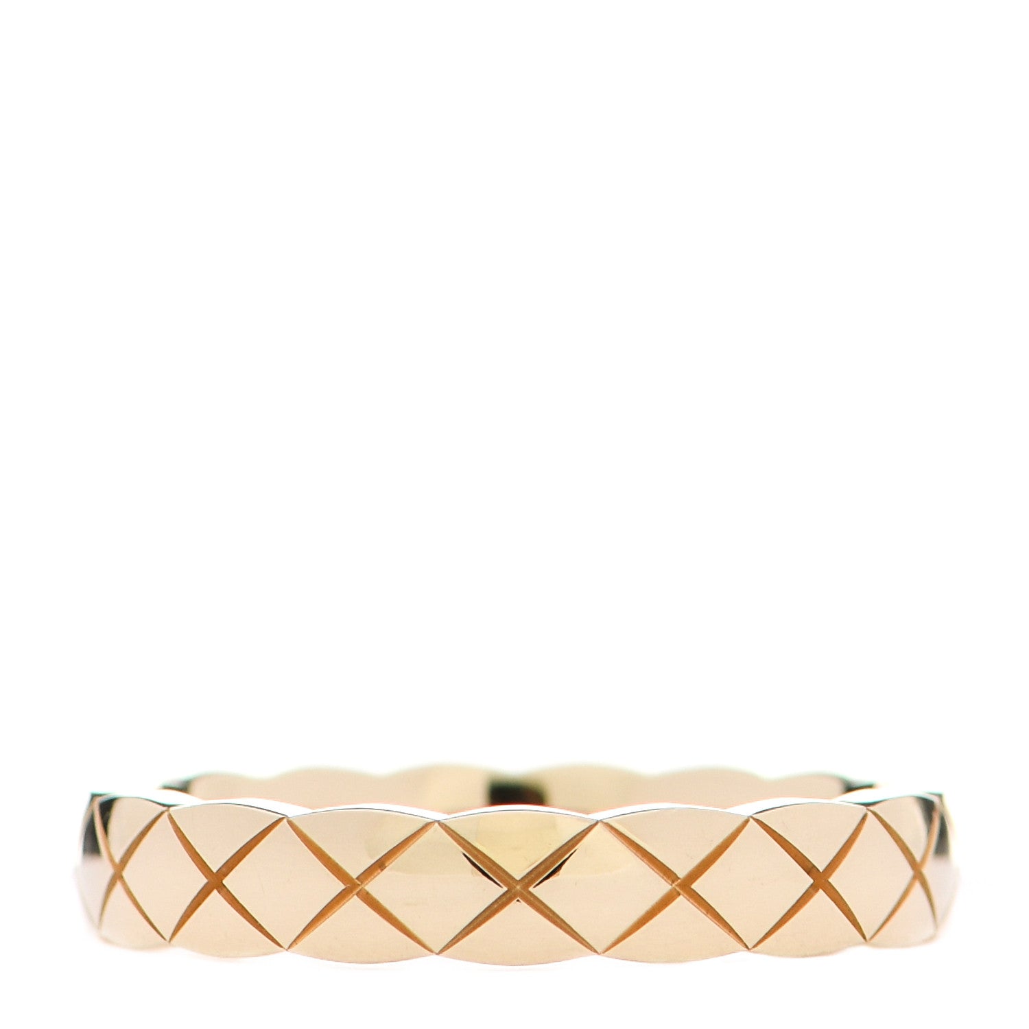 Chanel 18K Yellow Gold Mini Coco Crush Ring 47 4 3 of 6