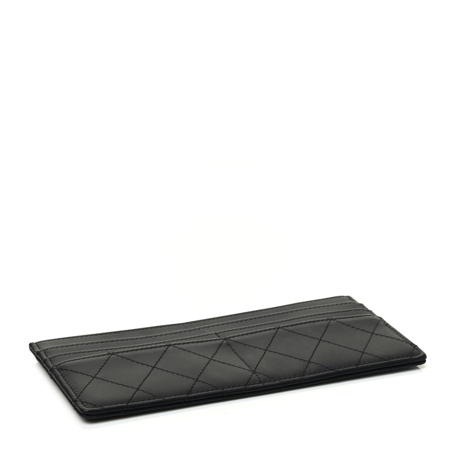 Calfskin Stitched Removable Insert Black