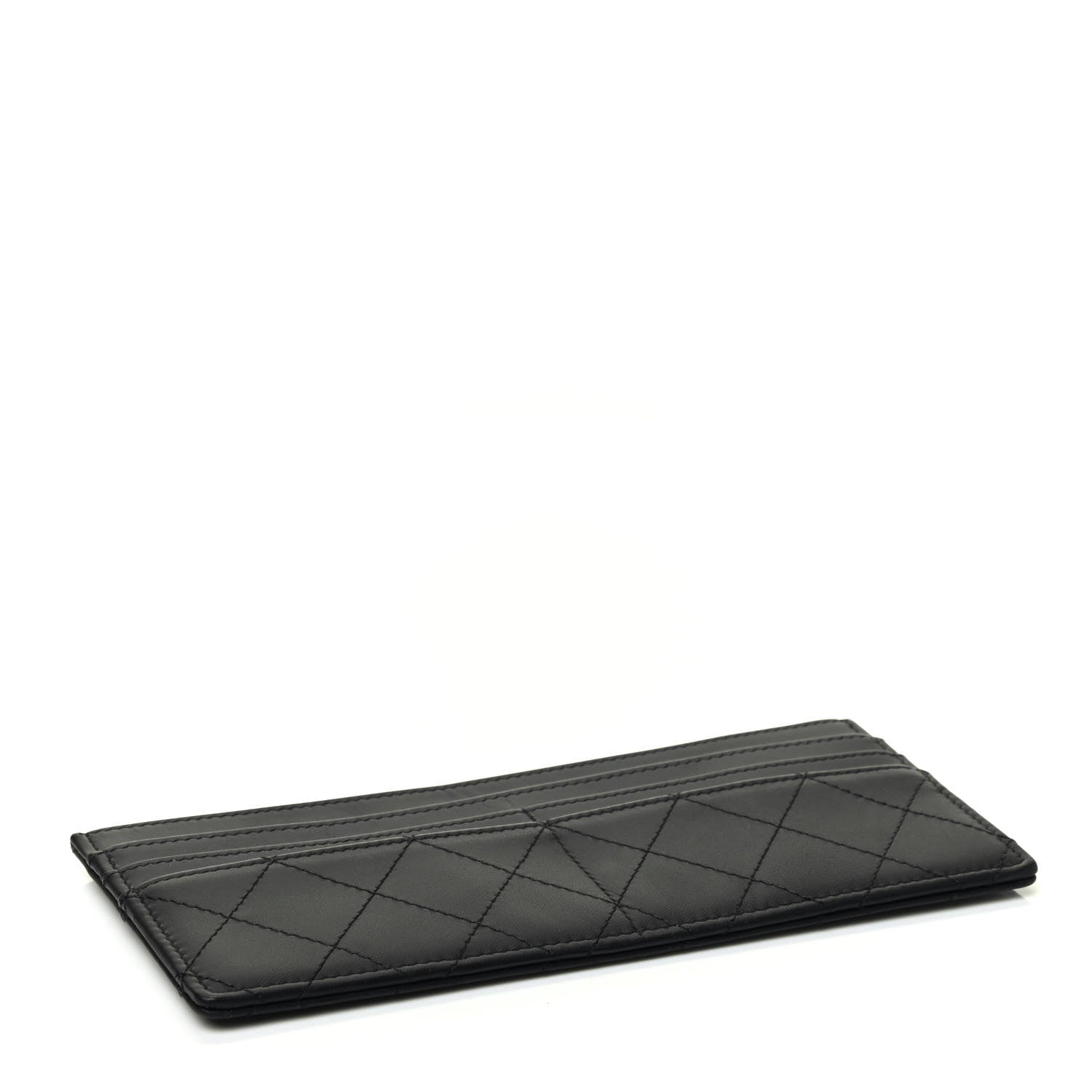 Chanel Calfskin Stitched Removable Insert Black 3 of 4