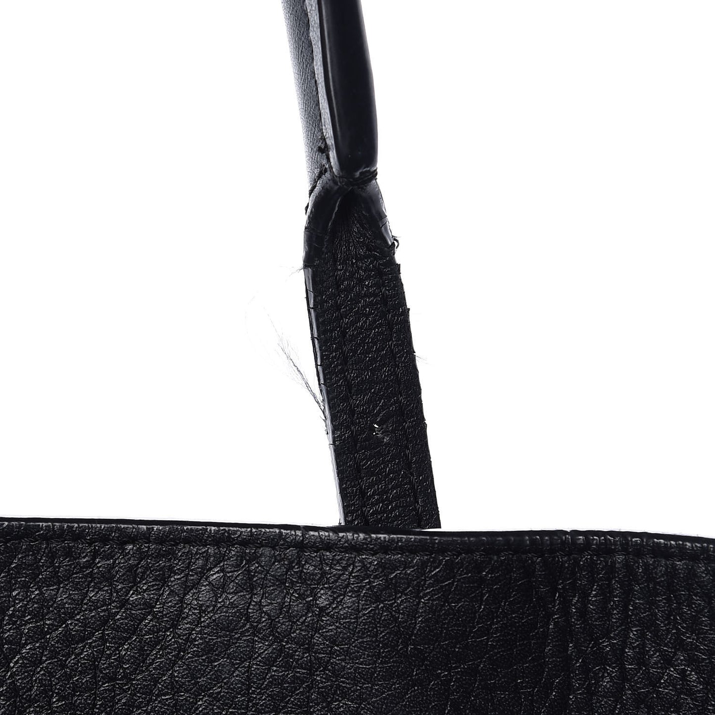 Supple Calfskin Papier A4 Tote Black