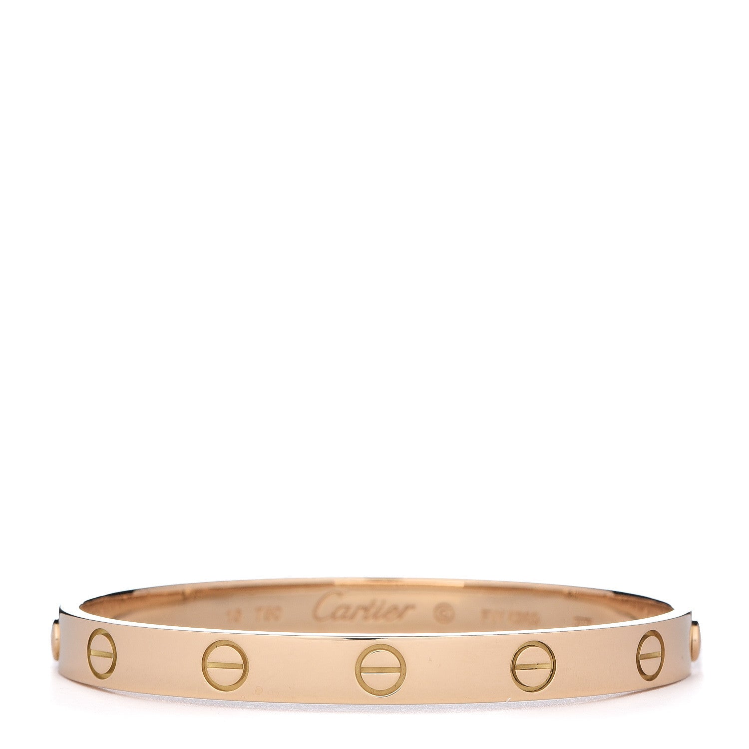 Cartier 18K Yellow Gold LOVE Bracelet 16 1 of 8