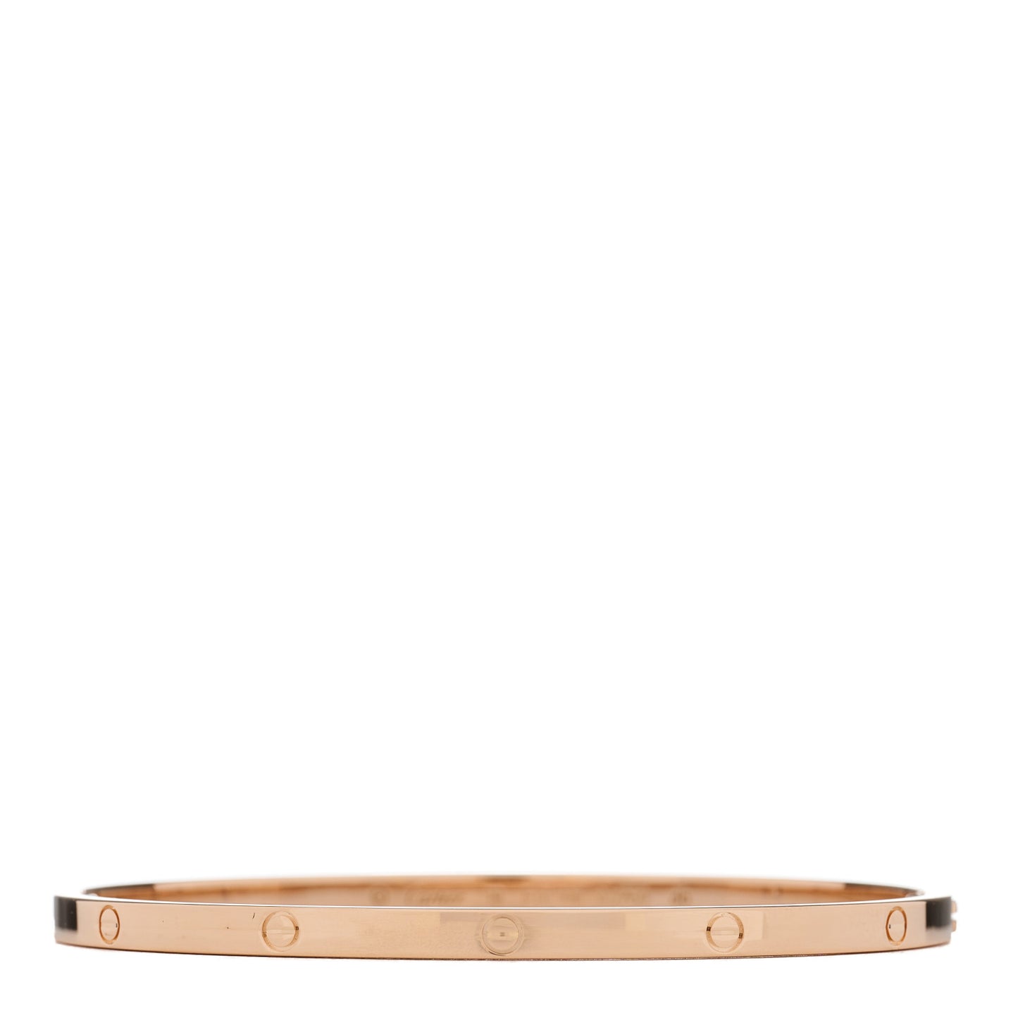 18K Pink Gold Small LOVE Bracelet 19
