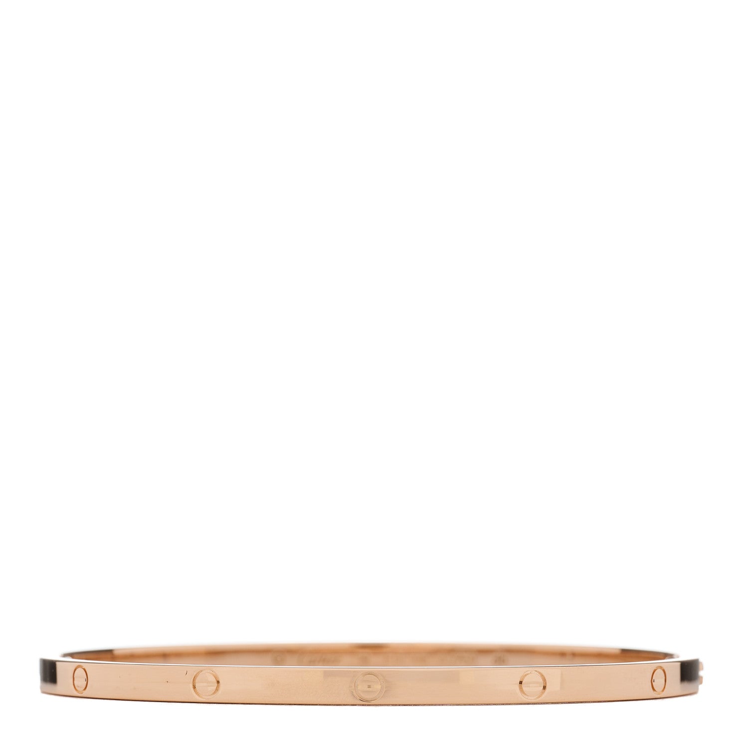 Cartier 18K Pink Gold Small LOVE Bracelet 19 1 of 5