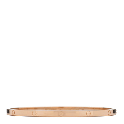 Cartier 18K Pink Gold Small LOVE Bracelet 19 1 of 5