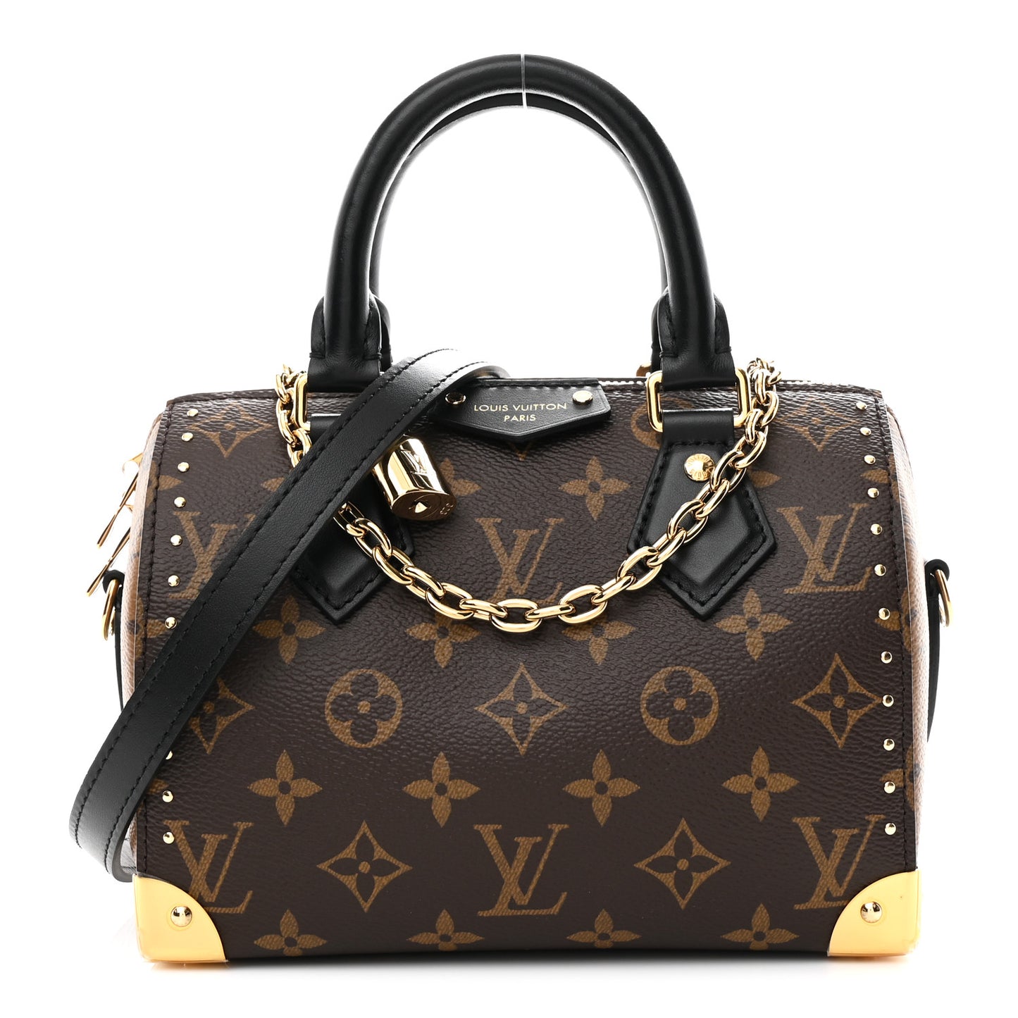 Reverse Monogram Speedy Trunk 20