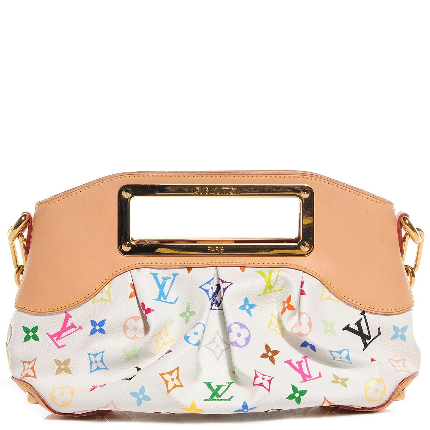 Monogram Multicolor Judy PM White