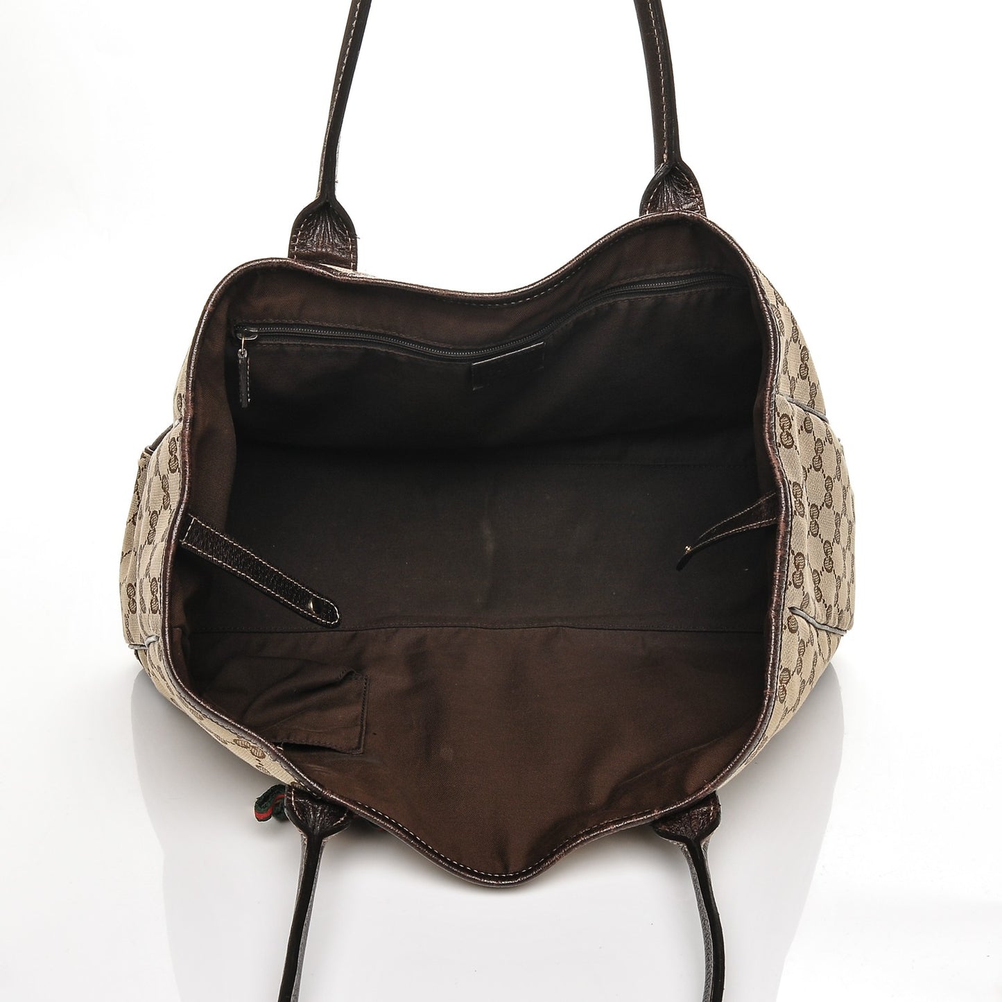 Monogram Medium Princy Tote Dark Brown
