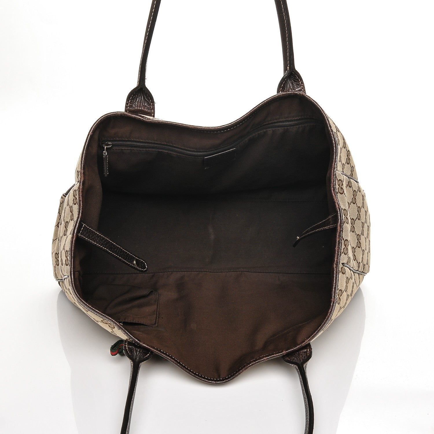 Gucci Monogram Medium Princy Tote Dark Brown 5 of 6