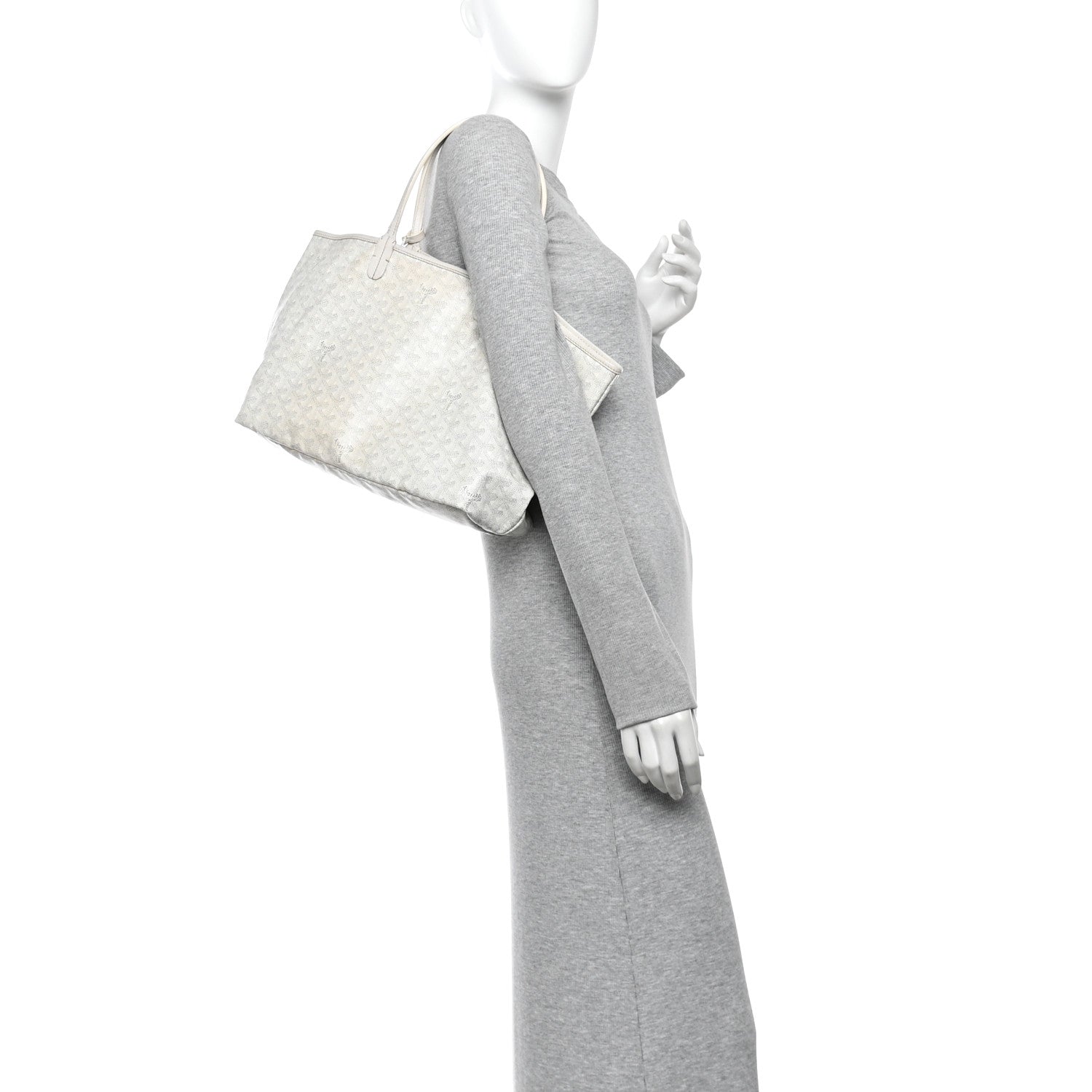 Goyard Goyardine Saint Louis PM White 2 of 14
