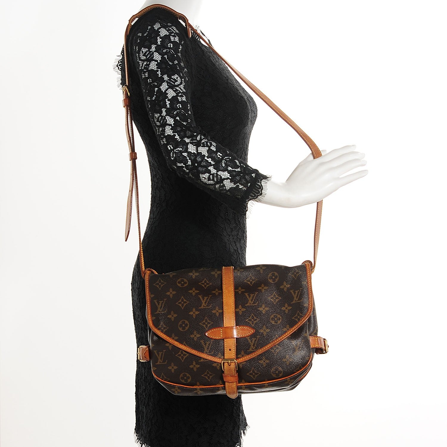 Louis Vuitton Monogram Saumur 30 2 of 6