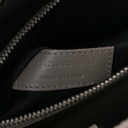 Saint Laurent Calfskin Crocodile Embossed Baby Sac De Jour Fog 7 of 13
