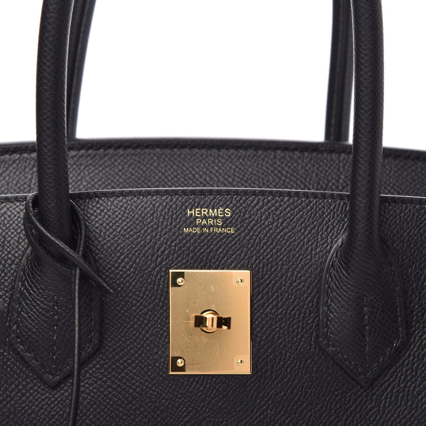 Epsom Birkin 30 Black