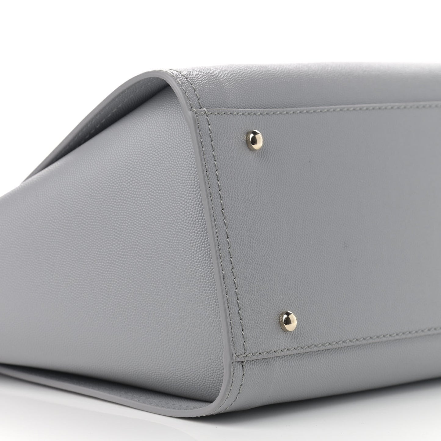 Caviar Studded Small Deauville Tote Grey