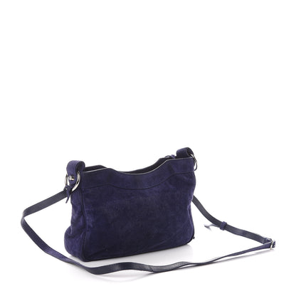 Balenciaga Baby Daim Suede Classic Hardware Hip Bleu Nuit 2 of 8