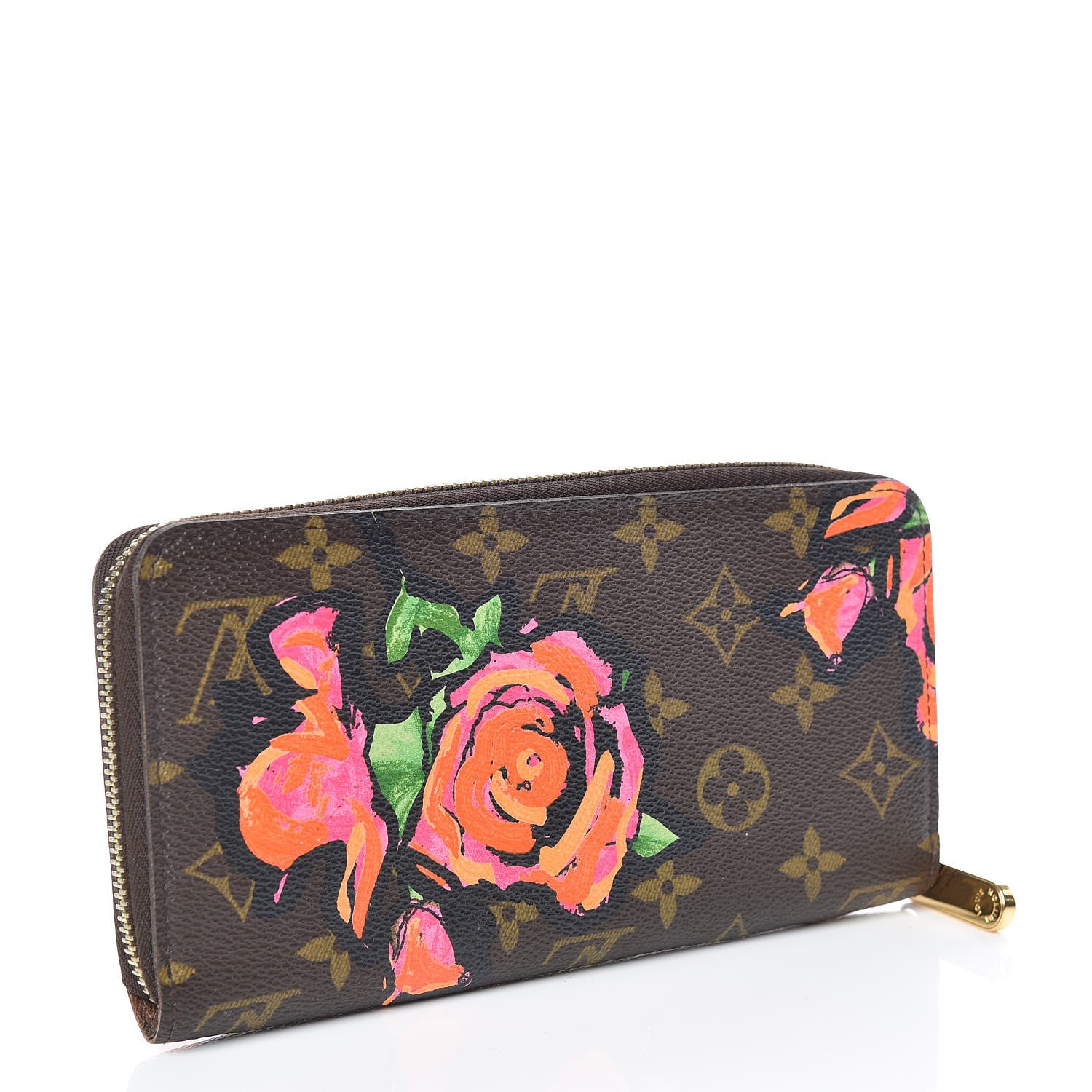 Louis Vuitton Monogram Roses Zippy Wallet 3 of 11