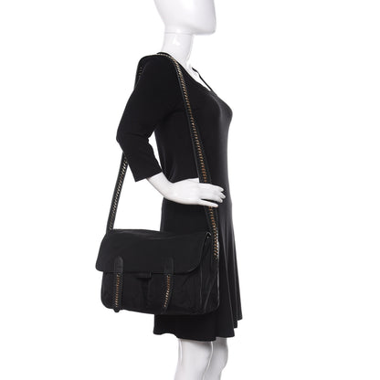 Stella McCartney Nylon Go Falabella Messenger Black 2 of 15
