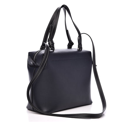 Celine Lambskin Small Soft Cube Satchel Navy 3 of 9