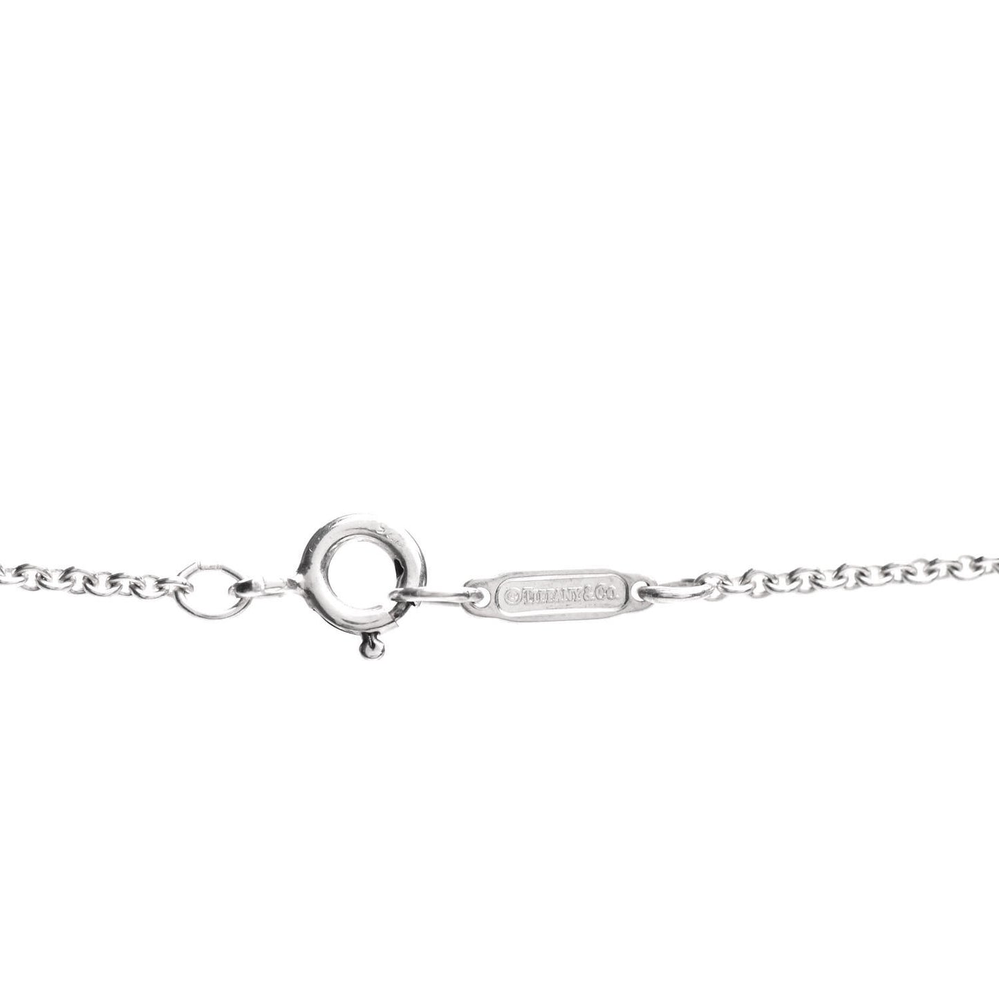 Sterling Silver Diamond Small Daisy Key Pendant Necklace