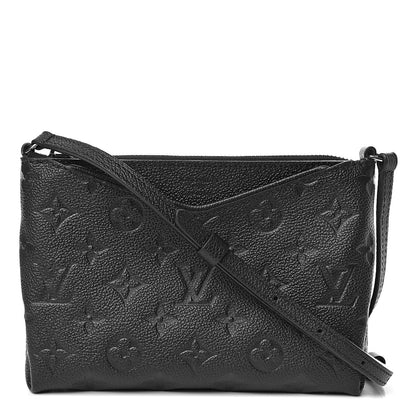 Louis Vuitton Empreinte Pallas Crossbody Black 1 of 10