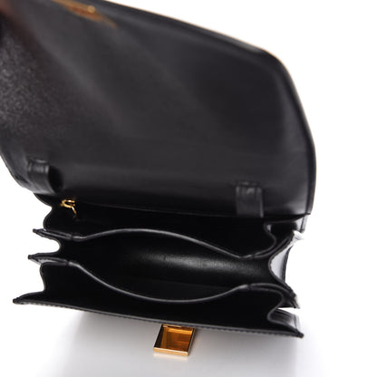 Celine Box Calfskin Small Classic Box Flap Bag Black 5 of 8