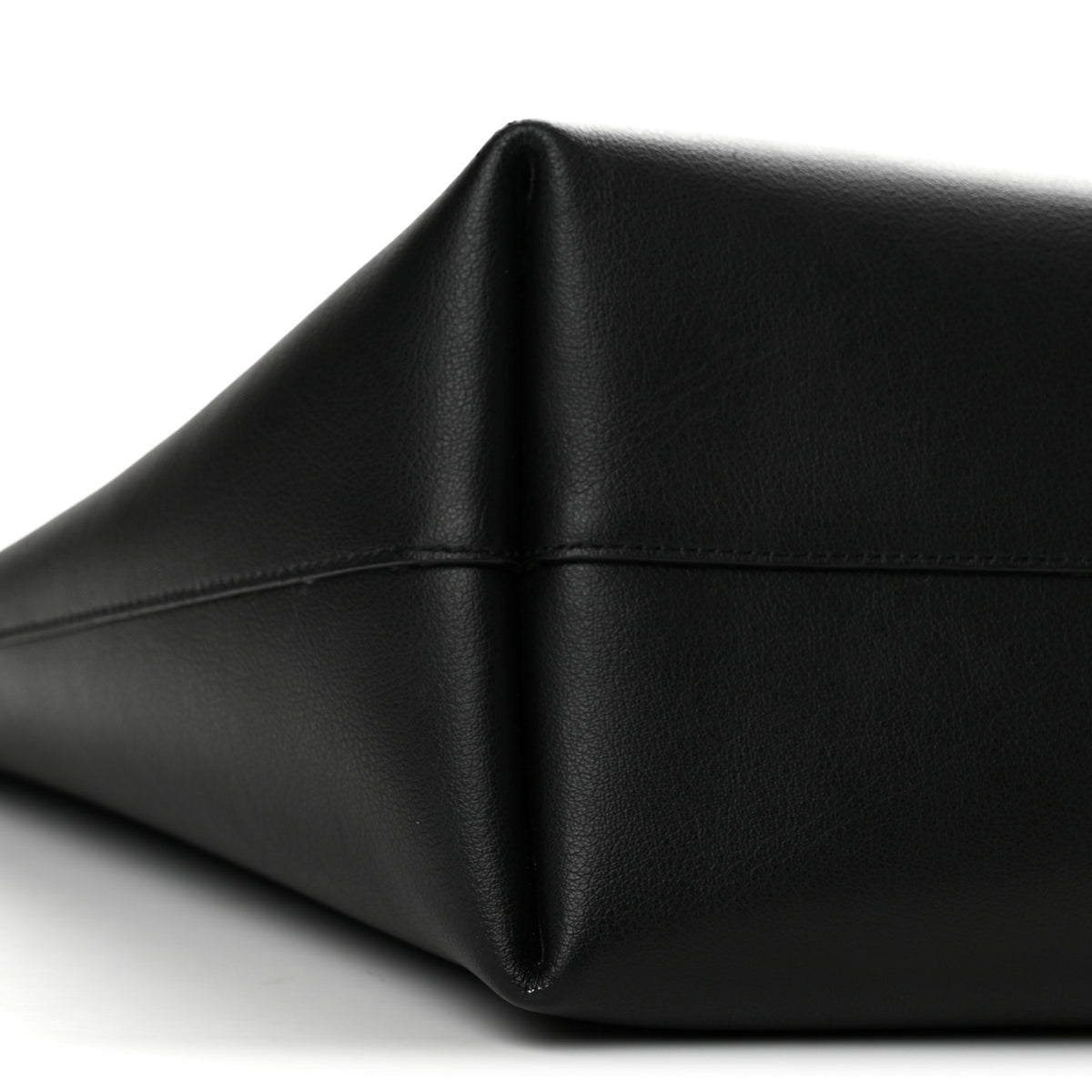 Saint Laurent Calfskin Large Shopping Tote Black 10 of 12