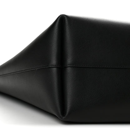 Saint Laurent Calfskin Large Shopping Tote Black 10 of 12