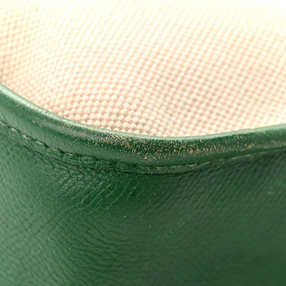 Hermes Courchevel Toile Evelyne GM Vert Bengale 12 of 15