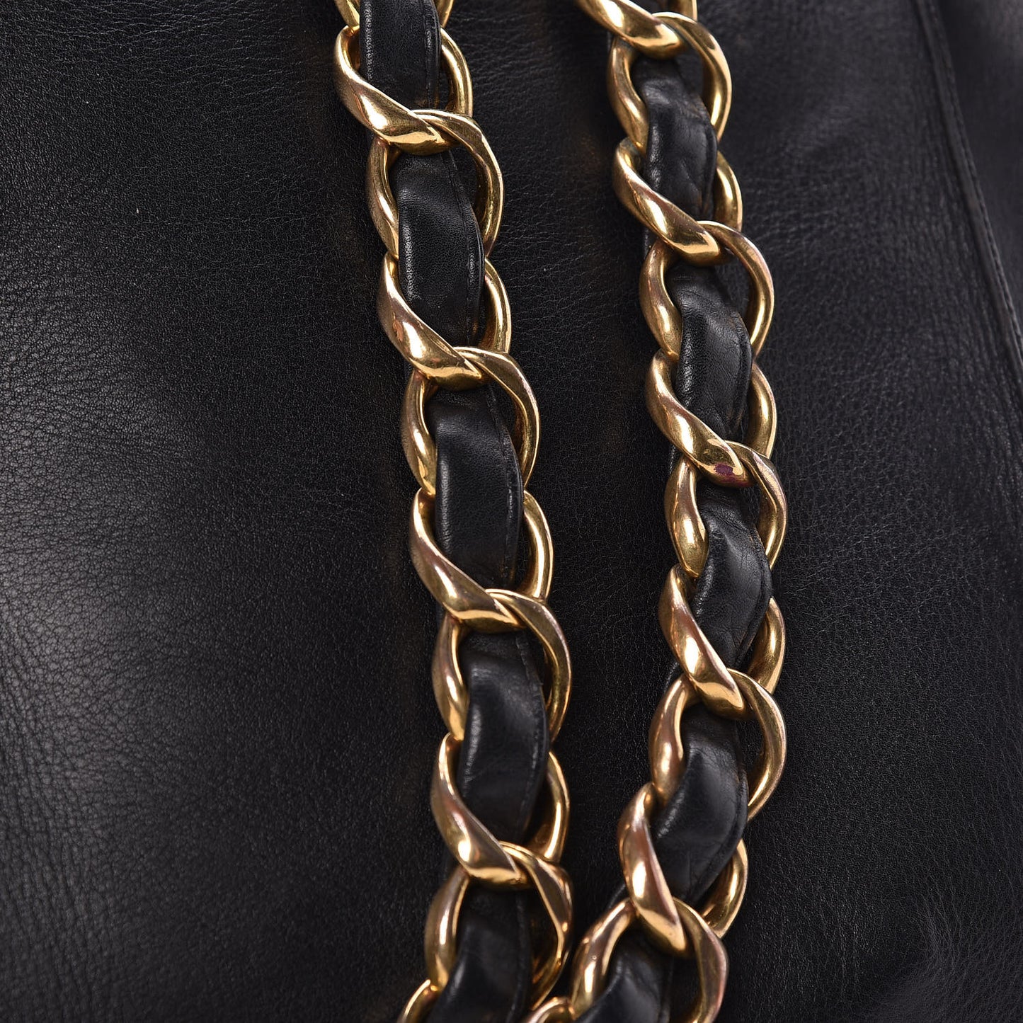 Lambskin CC Tote Black
