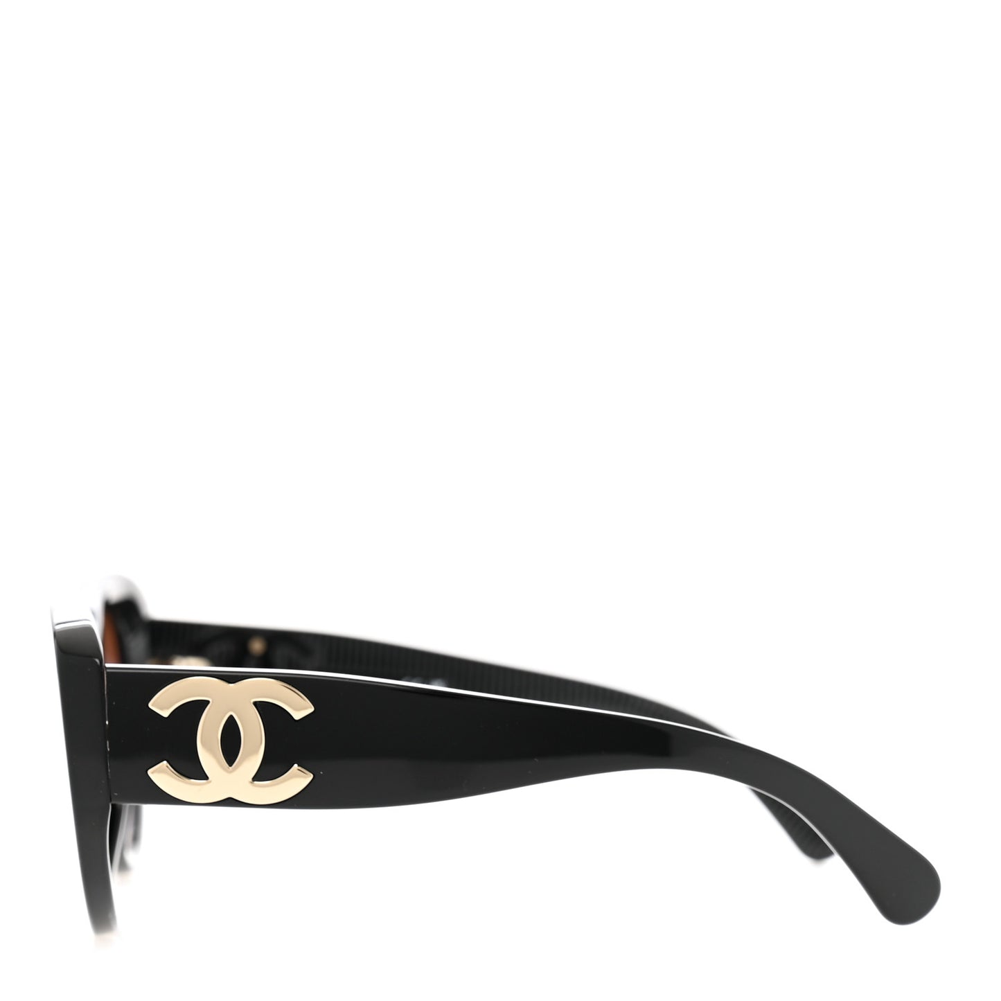 Acetate Butterfly Large CC Sunglasses 5492 Black